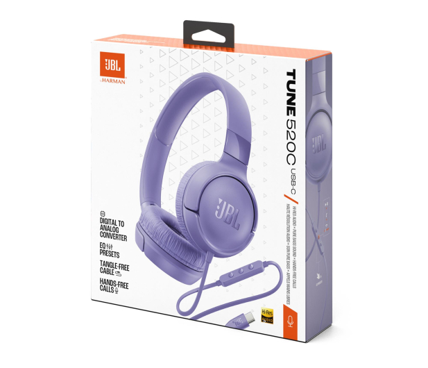 JBL Tune 520C USB-C fioletowe - 1361332 - zdjęcie 8